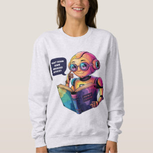 Chatbot Memes Ai Therapist Therapeut Chatbot Sweatshirt