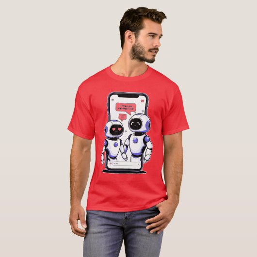 Chate für technische Liebe T-Shirt (Vorne ganz)