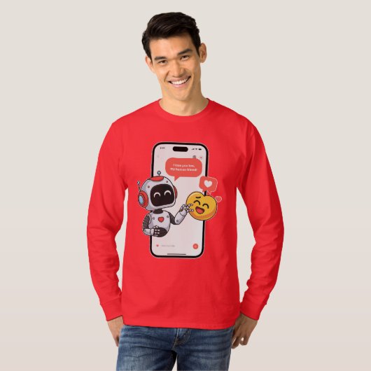 Chate für technische Liebe T-Shirt (Vorne ganz)