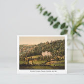 Chateau Anteroche 1900er Vintages Frankreich Postkarte (Stehend Vorderseite)