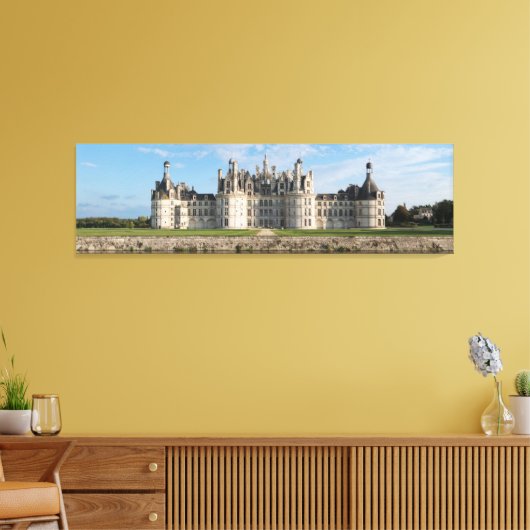 Chateau Chambord Leinwanddruck (Insitu (Wohnzimmer))