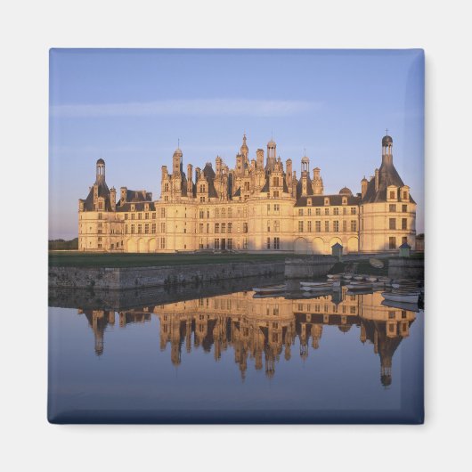Chateau Chambord, Loire Valley, Frankreich Magnet (Vorne)