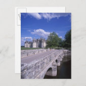 Chateau Chambord, Loire Valley, Frankreich Postkarte (Vorne/Hinten)