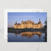 Chateau Chambord, Loire Valley, Frankreich Postkarte (Vorne/Hinten)