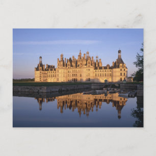 Chateau Chambord, Loire Valley, Frankreich Postkarte