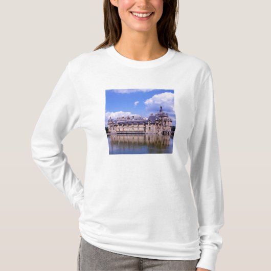 Chateau Chantilly, Oise, Frankreich T-Shirt (Vorderseite)