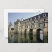 Chateau, Chenonceau, Indre/Loir, Frankreich Postkarte (Vorne/Hinten)