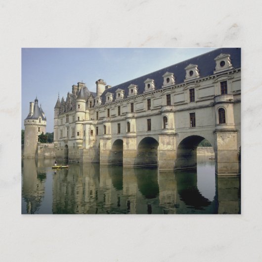 Chateau, Chenonceau, Indre/Loir, Frankreich Postkarte (Vorderseite)