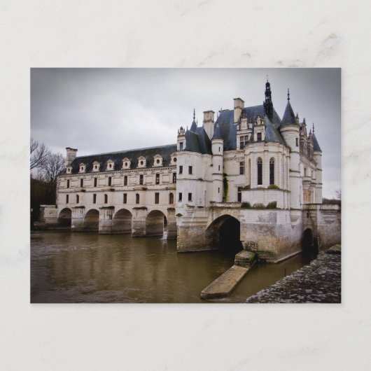 Chateau Chenonceau Postkarte (Vorderseite)