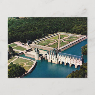 Chateau Chenonceaux, Indres et Loire Postkarte