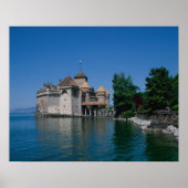 Chateau Chillon, Genfer See, Waadtländer Kanton, Poster (Vorne)