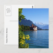 Chateau Chinon1 Postkarte (Vorne/Hinten)