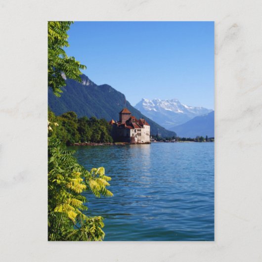 Chateau Chinon1 Postkarte (Vorderseite)