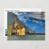 Chateau Chinon 4 Postkarte (Vorne/Hinten)