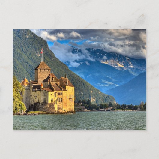 Chateau Chinon 4 Postkarte (Vorderseite)