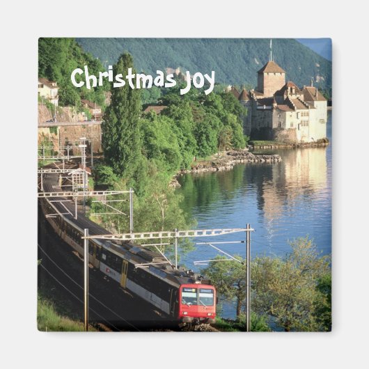 Chateau Chinon, neben dem Genfersee 6 Magnet (Vorne)