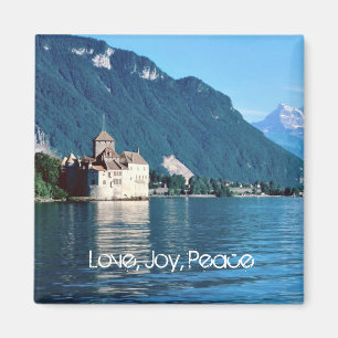 Chateau Chinon, neben Genfersee 5 Magnet