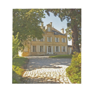 Chateau Cos Labory in Saint Estephe, kunstvoll ges Notizblock