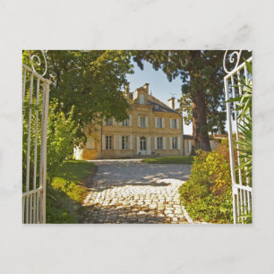 Chateau Cos Labory in Saint St Estephe, kunstvoll Postkarte