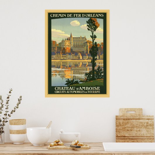 Chateau d'Amboise Poster (Küche)