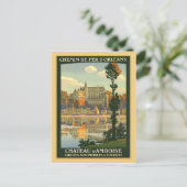 Chateau d'Amboise Postkarte (Stehend Vorderseite)