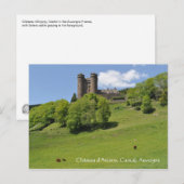 Château d'Anjony, Auvergne Postkarte (Vorne/Hinten)