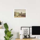 Chateau de Blois (g/c auf Papier) Poster (Heimbüro)