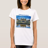 Chateau de Chambord, Frankreich. T-Shirt (Vorderseite)