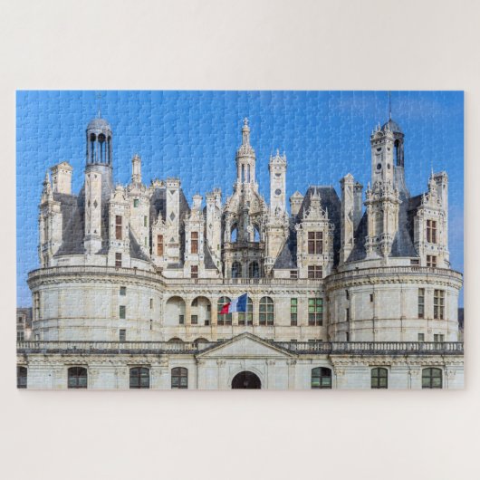 Chateau de Chambord in the Loire Valley - Frankrei Puzzle (Horizontal)