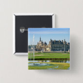 Chateau de Chantilly and Le Notre Garden - Frankre Button (Vorne & Hinten)