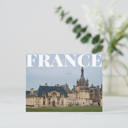 Château de Chantilly, Chantilly, Frankreich Postkarte (Stehend Vorderseite)
