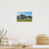 Chateau de Chantilly, Springbrunnen und zwei Schwä Poster (Küche)