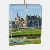 Chateau de Chantilly und Le Notre Garden - Frankre Keramikornament (Rechts)
