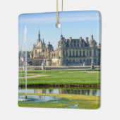 Chateau de Chantilly und Le Notre Garden - Frankre Keramikornament (Links)