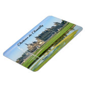 Chateau de Chantilly und Le Notre Garden - Frankre Magnet (Linke Seite)