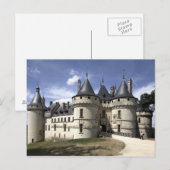 Chateau de Chaumont-Sur-Loire. Postkarte (Vorne/Hinten)