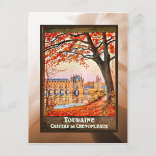 Chateau de Chemonceau Postkarte