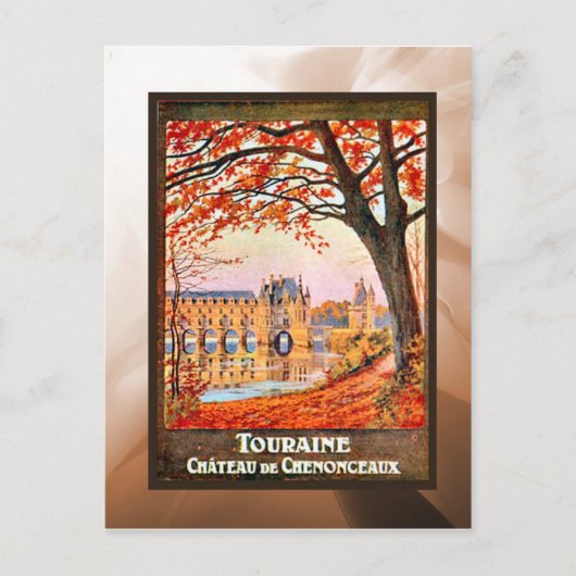 Chateau de Chemonceau Postkarte (Vorderseite)