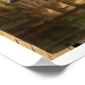 Chateau de Chenonceau, 1843 (Öl auf Leinwand) Poster (Ecke)