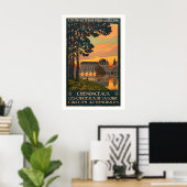 Chateau de Chenonceau Chateaux of the Loire Valley Poster (Heimbüro)