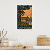 Chateau de Chenonceau Chateaux of the Loire Valley Poster (Küche)
