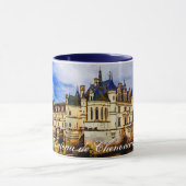 Chateau de Chenonceau. Frankreich. Tasse (Zentrum)