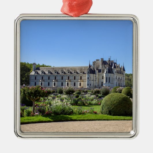 Chateau de Chenonceau im Loire-Tal - Frankreich Ornament Aus Metall (Vorne)