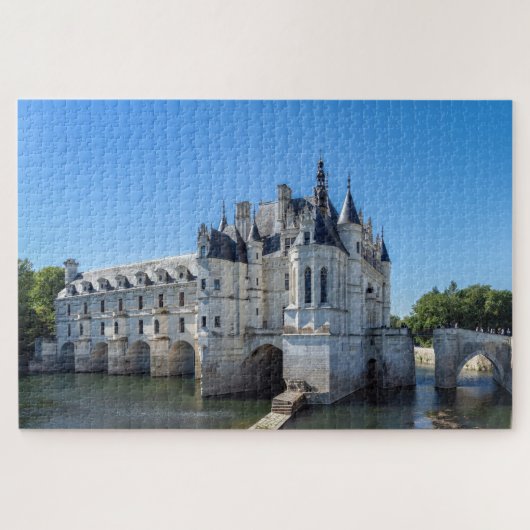 Chateau de Chenonceau im Loire-Tal - Frankreich Puzzle (Horizontal)