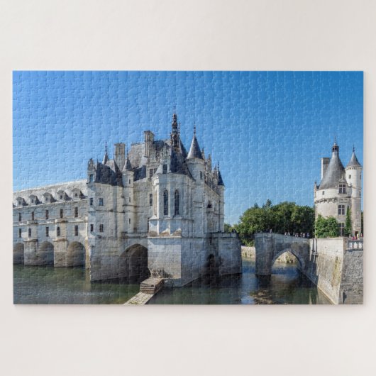 Chateau de Chenonceau im Loire-Tal - Frankreich Puzzle (Horizontal)