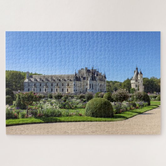 Chateau de Chenonceau im Loire-Tal - Frankreich Puzzle (Horizontal)