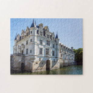 Chateau de Chenonceau im Loire-Tal - Frankreich Puzzle