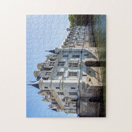 Chateau de Chenonceau im Loire-Tal - Frankreich Puzzle (Vertikal)