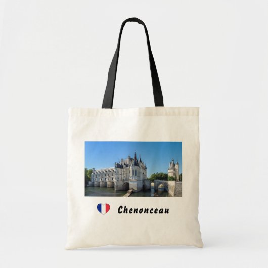 Chateau de Chenonceau im Loire-Tal - Frankreich Tragetasche (Vorne)