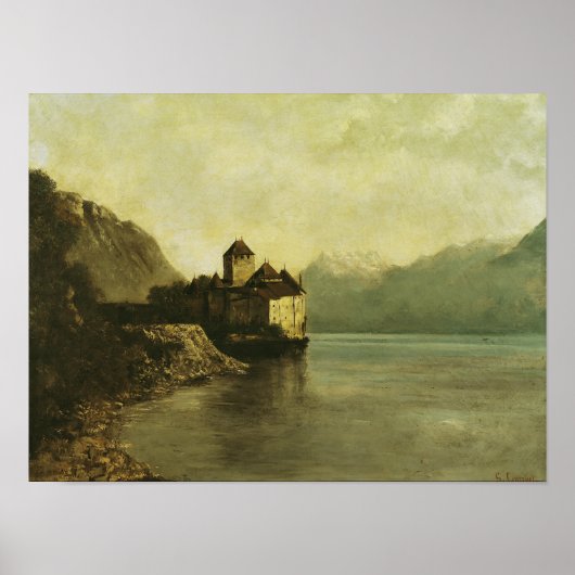 Chateau de Chillon, 1874 Poster (Vorne)